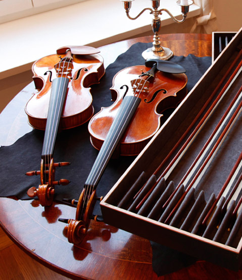 Hayn & Hayn Geigenbau Streichinstrumente mit Streichbogen